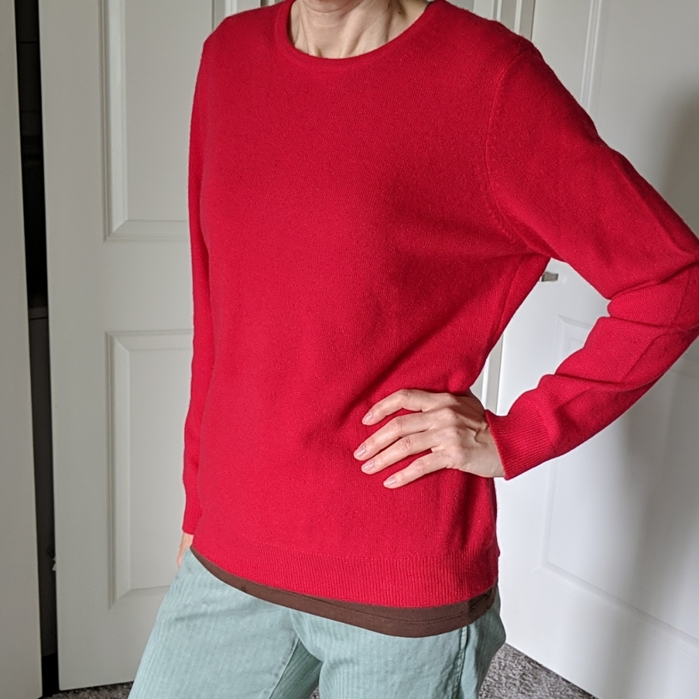 Charter Club 100% Cashmere Sweater XL